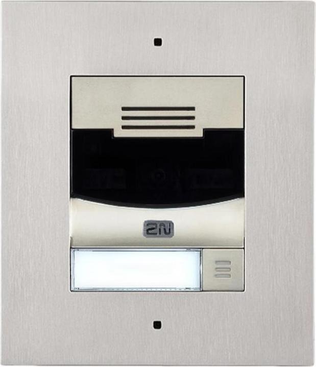 2N IP Door Station IP Solo without camera, wall mounting, silver (Ethernet, Cable)