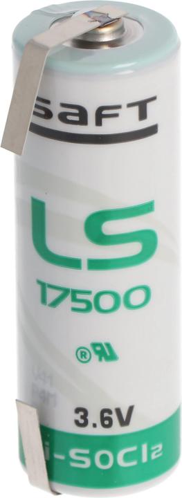 Immagine prodotto Saft Batteria LS17500, taglia A, con etichetta a saldare a forma di U (1 pz., 14500, 3600 mAh)