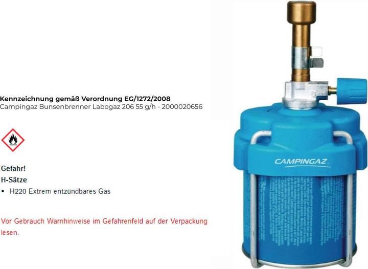 Produktbild Campingaz Labogaz 206