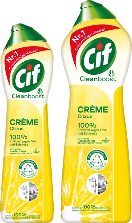 Actual product image Cif crème citrus
