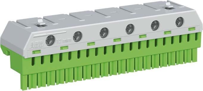 Image du produit Striebel & John 2CPX052458R9999 ZK225T N/PE p.panneau V N=44p PE=46p Kit de bornes enfichables Quick