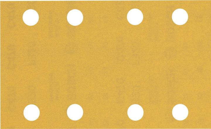 Immagine prodotto Bosch Professional Zubehör Expert C470 Carta vetrata con 8 fori per levigatrice orbitale, 80 x 133 mm, G 320, 10 pz. (320)
