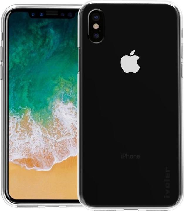 Image du produit Screenguard Apple iPhone X Étui souple en TPU transparent (Apple iPhone X)