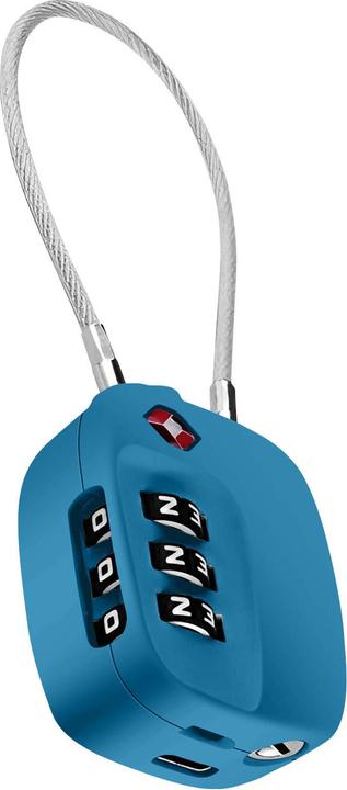 Image du produit Boompods LOCK TSA Bag Tracker Bleu océan (iOS)