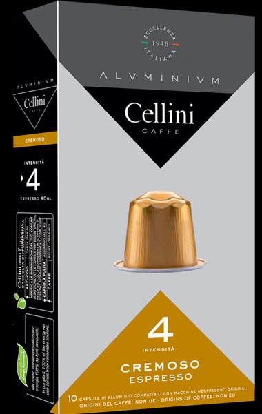 Immagine prodotto Cellini Capsule di caffè ESPRESSO CREMOSO 10 porzioni (10 x Porta.)