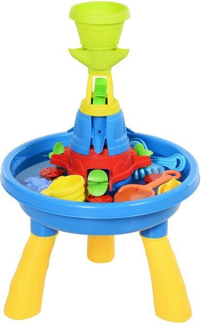 Immagine prodotto Swisshandel24 Tavolo da gioco con sabbia e acqua per bambini Tavolo da gioco per esterni Tavolo da sabbia per