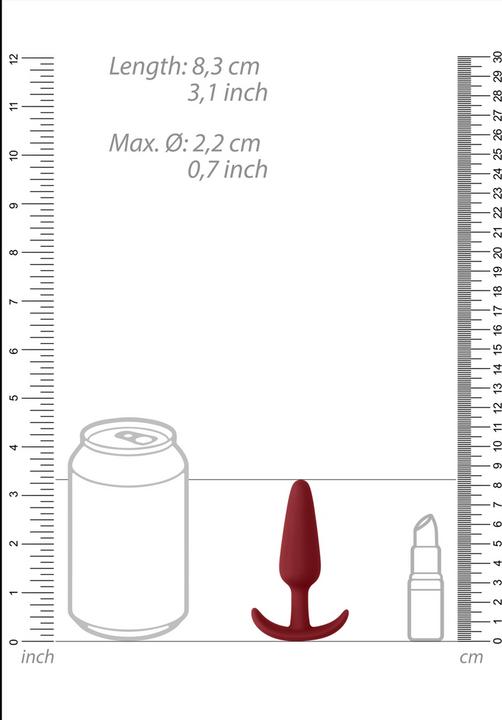 Actual product image Doc Johnson Slim Butt Plug