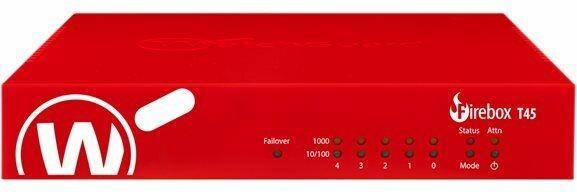 Produktbild Watchguard WGT Trade Up to WG Firebox T45PoE +5Y Basic Security Suite (EU)