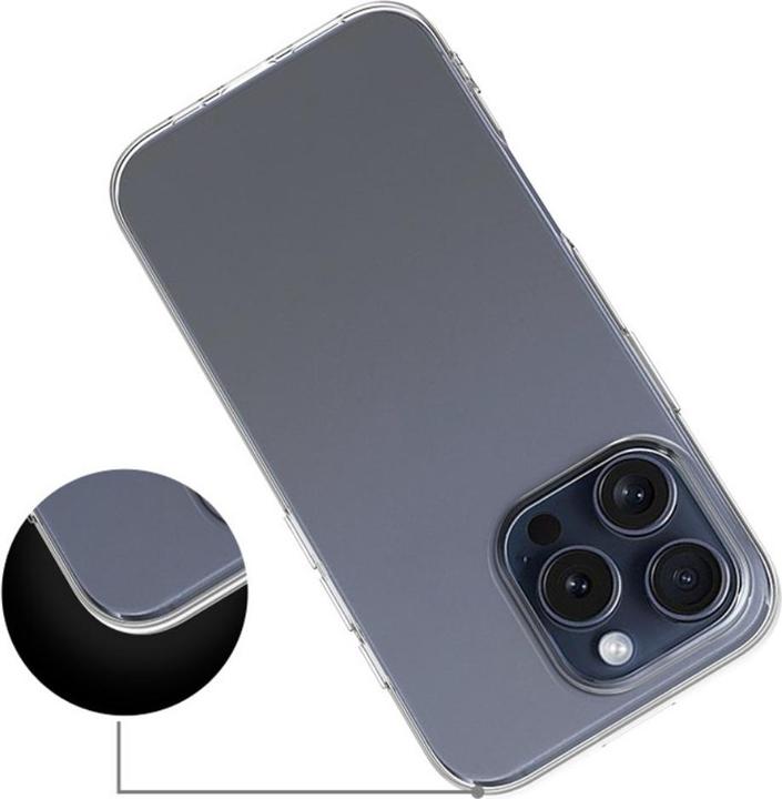 Produktbild Ueli Express Slim Gummi Hülle Transparent (Apple iPhone 16 Pro Max)