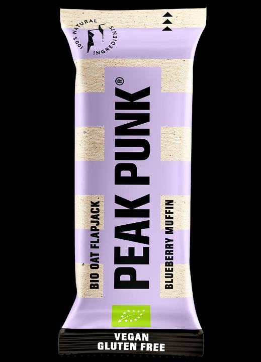 Actual product image Peak Punk Organic Oat Flapjack (Blueberry Muffin, 1 pcs., 60 g)