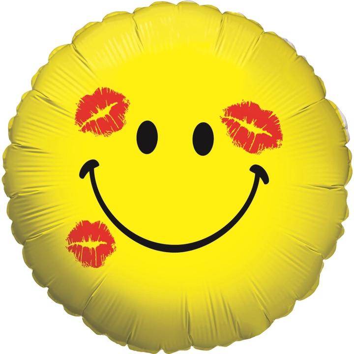 Produktbild Grabo Balloons Emoji Kuss Ballon