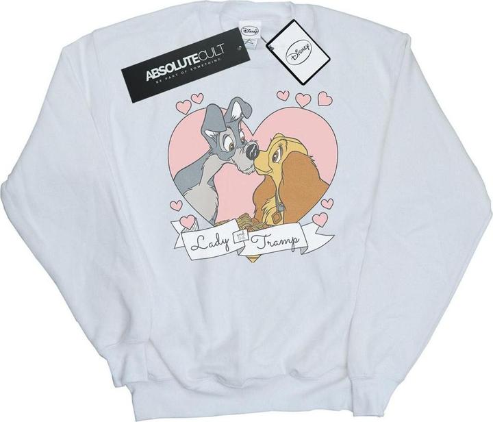 Produktbild Disney Lady And The Tramp Love Sweatshirt Mädchen (152, 158)