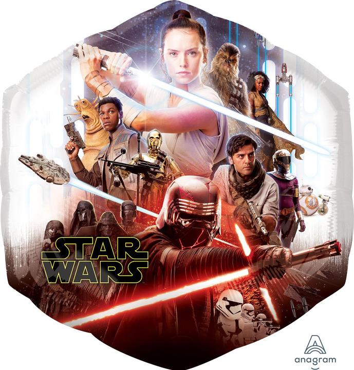 Produktbild Amscan XL Superhape Star Wars Ballon (5 x)