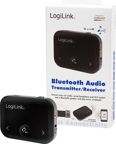Produktbild LogiLink Bluetooth Audiosender und Empfänger (Sender & Empfänger)