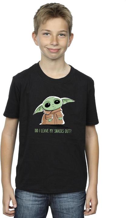 Immagine prodotto Star Wars The Mandalorian Grogu Snacks Meme Maglietta Ragazzi (104)