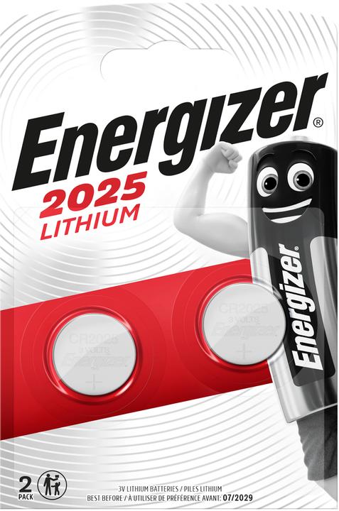 Immagine prodotto Energizer 2025 Litio (2 pz., CR2025, 165 mAh)