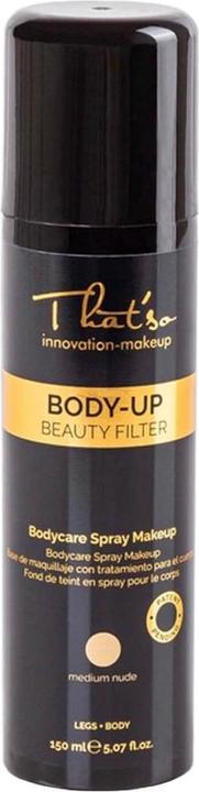 Produktbild That'so - BODY-UP Bodycare Spray Makeup Medium Nude (Selbstbräunungsspray, 150 ml)
