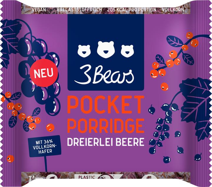3Bears Pocket Porridge (56 g)