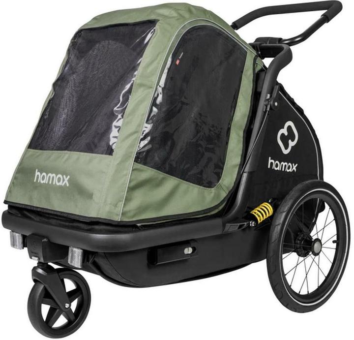 Actual product image hamax Rain cover for Pluto bicycle trailer (M)