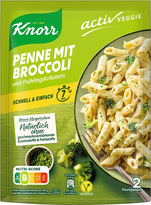 Produktbild Knorr Activ Veggie Penne mit Broccoli (146 g)