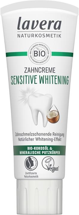 Produktbild Lavera Zahncreme Sensitive Whitening (75 ml)