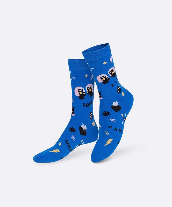 Image du produit Eat My Socks Chaussettes de signe astrologique Gémeaux (Taille unique)