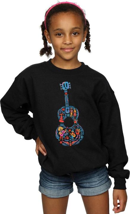 Produktbild Disney Coco Guitar Pattern Sweatshirt Mädchen (128)