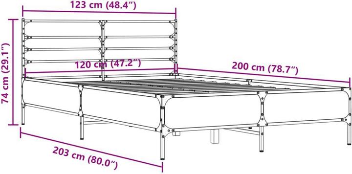 Actual product image VidaXL Katie (120 x 200 cm)