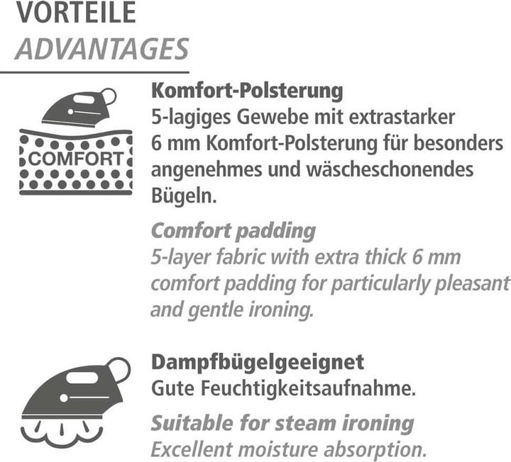 Nährwerte und Zutaten Wenko Bügeldecke Air Comfort