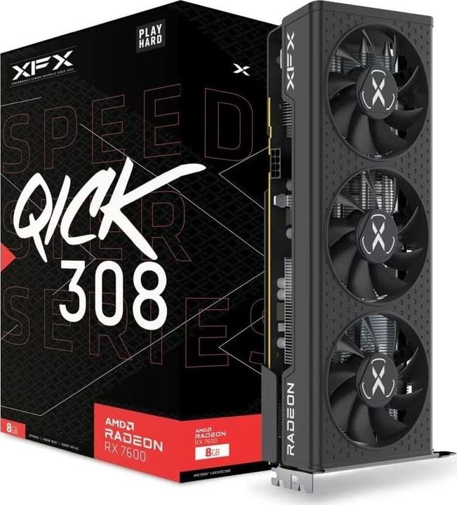 Actual product image XFX RX 7600 Speedster (8 GB)