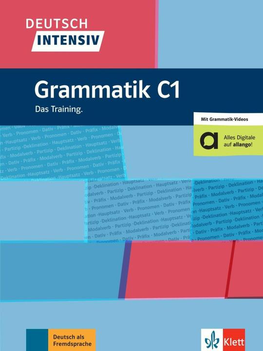 Etichetta energetica Deutsch intensiv Grammatik C1. Das Training. Buch mit Videos (Tedesco, Angelika Füllemann, 2023)