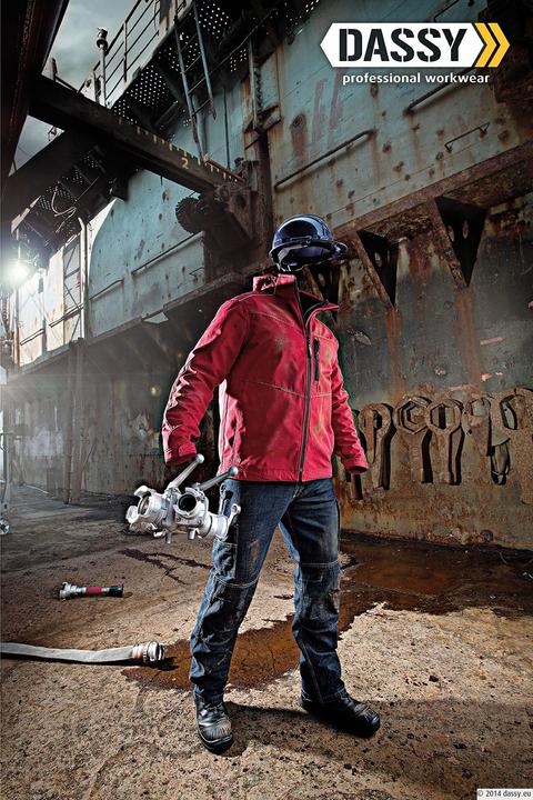 Produktbild Dassy Stretch-Arbeitsjeans Knoxville jeansblau Gr. 52 (52)