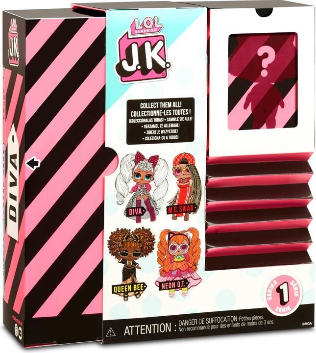 Produktbild MGA LOL JK Mini Fashion Doll Diva