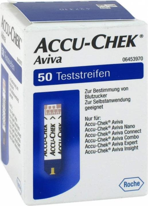 Produktbild Accu-Chek PI-APS) Aviva Teststreifen (2 x 50 Stk) (Teststreifen)