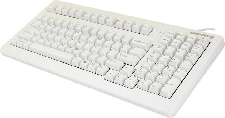 Actual product image CHERRY G80-1800, 19" Small Keyboard, Grey (US, Cable)