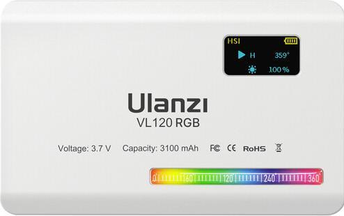 Actual product image Ulanzi RGB Fill Light (Video light)