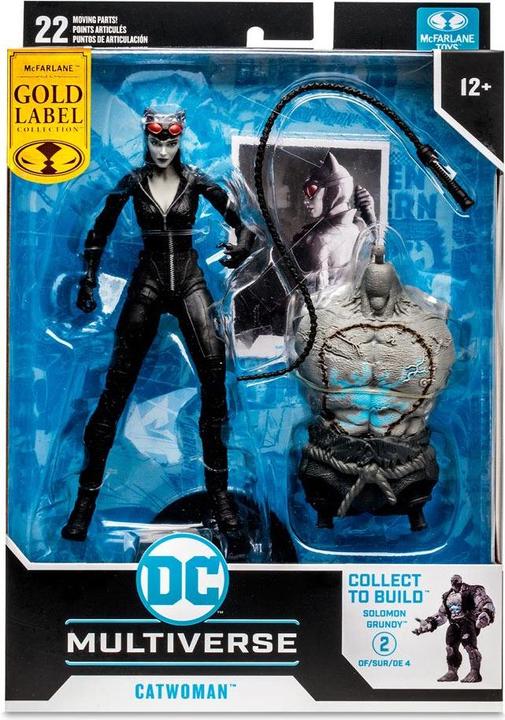 Actual product image McFarlane DC Gaming figurine Build A Catwoman Gold Label (Batman: Arkham City) 18 cm
