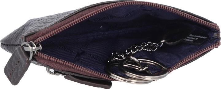 Actual product image Braun Büffel Yannik leather key case 12 cm