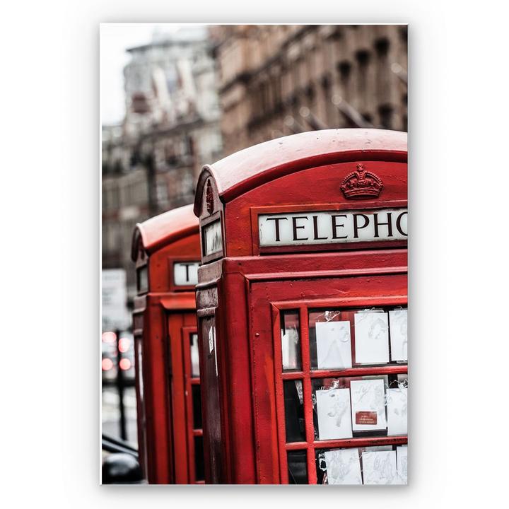 Immagine prodotto Trenddeko Cabina telefonica britannica (40 x 60 cm)