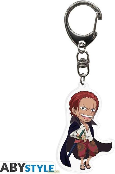 Produktbild ABYstyle ONE PIECE: RED - Acryl Keychain - Shanks X4