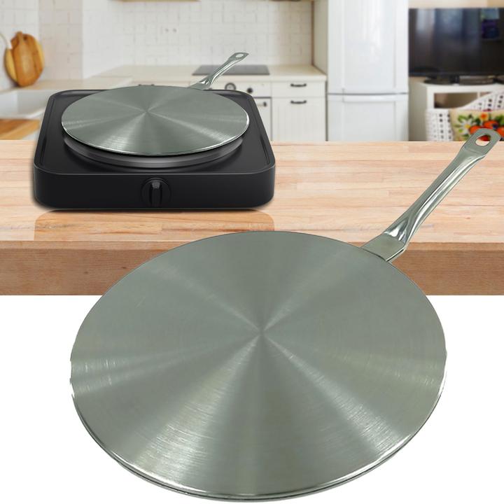 Immagine prodotto Kinghoff Piastra adattatore per piani di cottura a induzione (14.50 cm, Metallo)