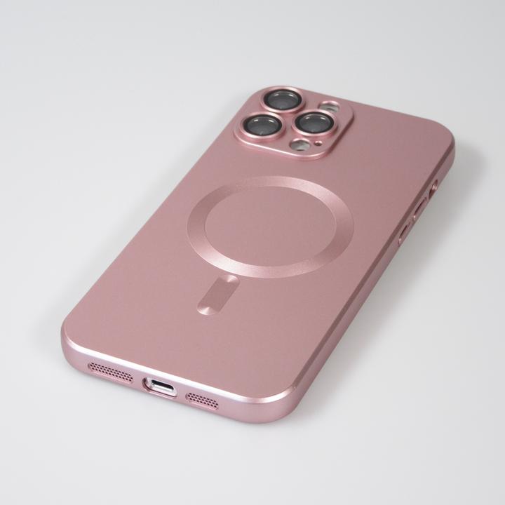 Produktbild PhoneLook Hülle Gummi weich mit Kameraschutzglas MagSafe (Apple iPhone 13 Pro Max)