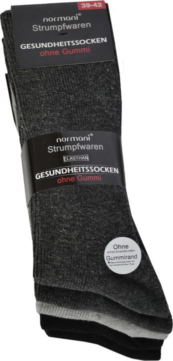 Image du produit Normani 10 paires de chaussettes de santé à haute teneur en coton (paquet de 10, 47 - 50)