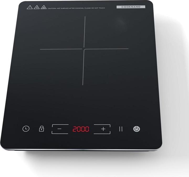 Actual product image Cooknano Induktionskochfeld mit Touch-Display