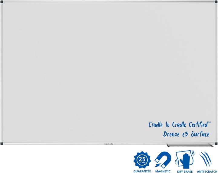 Produktbild Legamaster Magnethaftendes Whiteboard Unite Plus 100 cm x 150 cm, Weiss (100 x 150 cm)