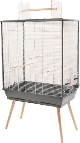 Zolux Neo Jili XL bird cage gray 81x48x132cm