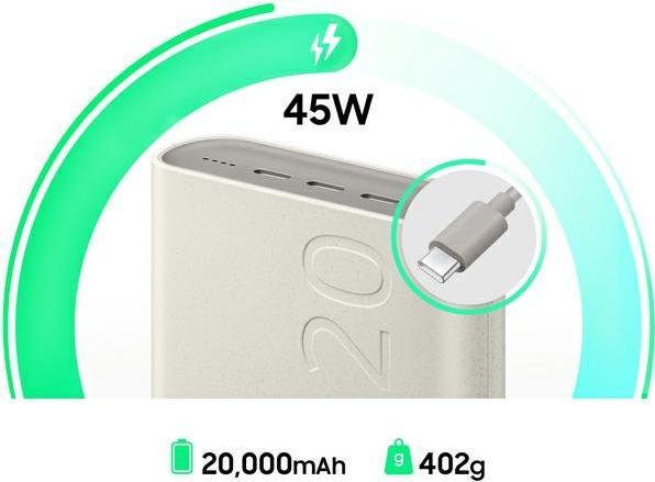 Produktbild Samsung PD Super Fast (20000 mAh, 45 W, 74 Wh)