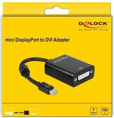 Immagine prodotto Delock Adattatore per monitor da Mini Displayport a DVI (DVI, 10 cm)