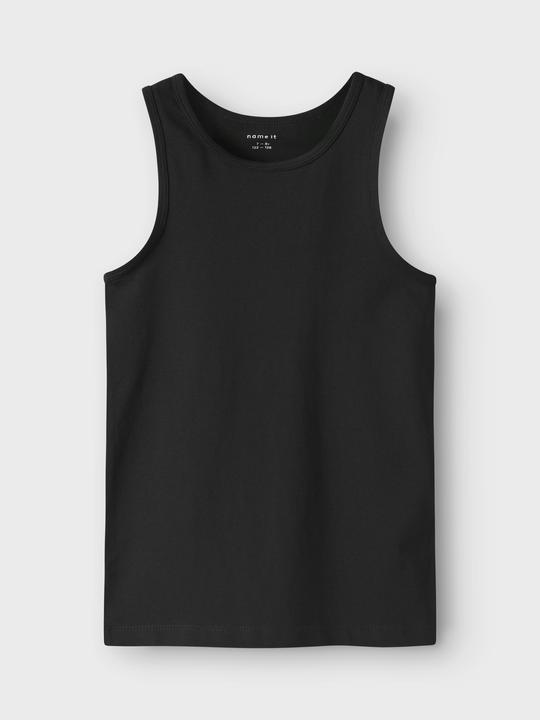 Actual product image Name it Nkmtank Top 4p Black White Solid (134)