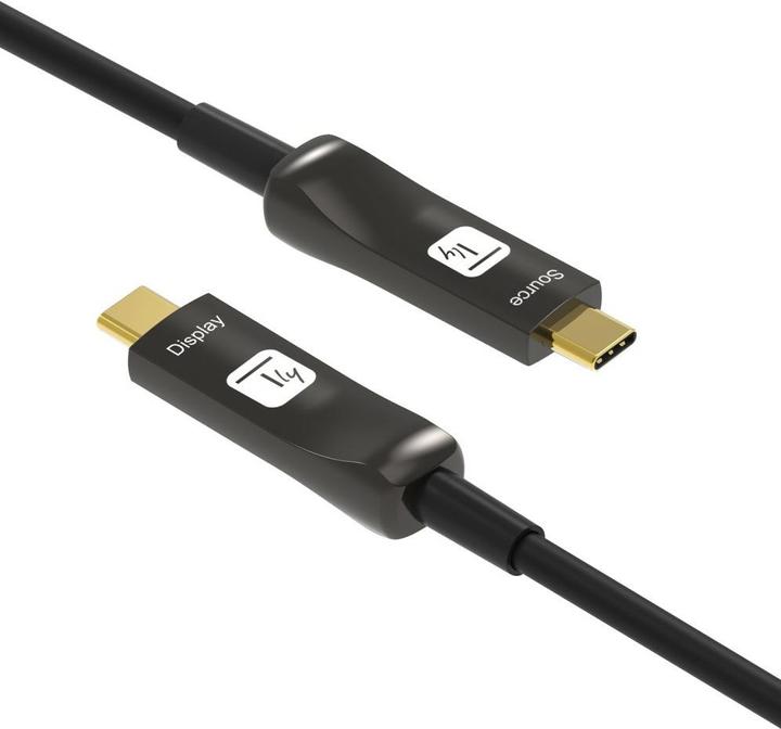 Immagine prodotto Techly Cavo USB-C AOC Fibra M/M 15m (15 m, USB 3.2 Gen 1)